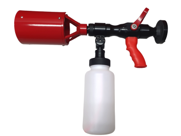 TKW Mittelschaum-Pistole 2 Liter Behälter Schaumrohr Netzmittel Pistole Storz C